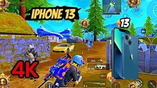 iPhone 13 PUBG Mobile Test 2025 🥶 Ultra Smooth + 🥵FPS Test🔥 