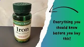 Iron Support Made Simple 💪 | Nature&rsquo;s Bounty 65mg Iron Review