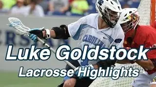 College Lacrosse Highlights: Luke Goldstock #1