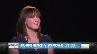 Annie Cosgrove had no symptoms but suffered a stroke at 22