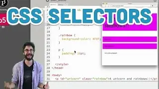 8.9: CSS Selectors - p5.js Tutorial