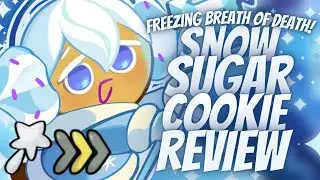 Freezing Breath of Death! Snow Sugar Cookie Review! | Cookie Run Kingdom