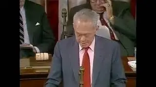 【LEE KUAN YEW】 Addressing A Joint Session of US Congress in Oct 1985