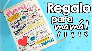 CARTA GIGANTE regalo para MAMÁ!! (estilo photofolio) ✄ Barbs Arenas Art!