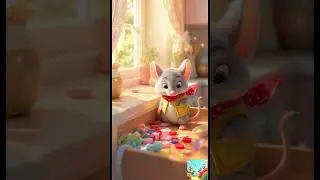 Neugierige kleine Maus 🐭 | Lustiger Songclip f&uuml;r Kinder! 🎶