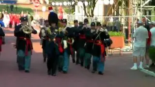 The Federal City Brass Band marches through Frankfort KY