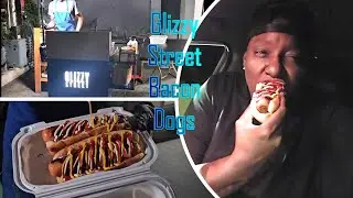 Пробую гигантские хот-доги с беконом от GLIZZY STREET, MUKBANG + ИСТОРИЯ МОЕЙ БАСКЕТБОЛЬНОЙ КАРЬЕРЫ