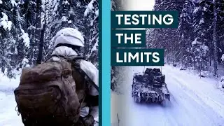 UK Troops Learn SURVIVAL Skills In EXTREME Estonian Temperatures 🥶❄️🧊