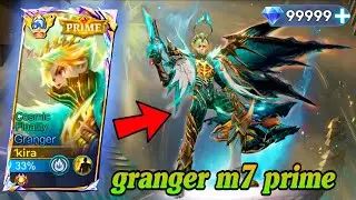 NEW PRIME GRANGER SKIN 😲 | Cosmic Finality Granger Gameplay | MLBB