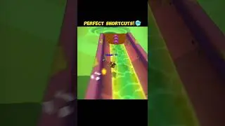 Perfect Shortcuts in New Ninja Turtles Map!🥶 #shorts #stumbleguys