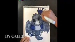 How to Draw a Ravenclaw Step by Step