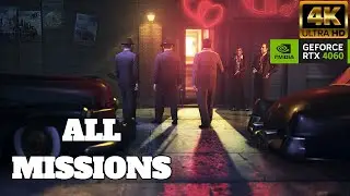Mafia II Joe's Adventures - ALL Story MISSIONS [4K60FPS PC]
