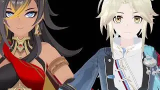 [MMD] Dehya & Yanqing singing Smile