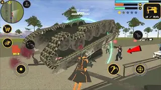 Naxeex Superhero (SuperHero Fly Army Tank) Tank Destroyer Everyone - Android Gameplay HD