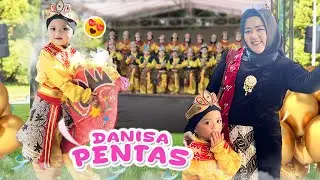 PERTAMAKALI DANISA PENTAS BERSAMA TEMAN-TEMAN DI SEKOLAH TK, SEMUA JADI JATHILAN😍