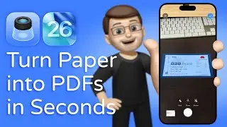 Как отсканировать документ на iPhone (iOS 26)