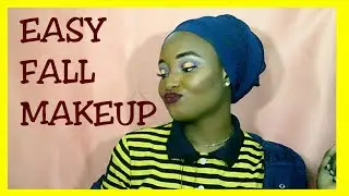 FALL INSPIRED WOC MAKEUP TUTORIAL 2019