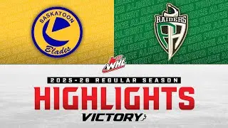 Saskatoon Blades at Prince Albert Raiders 01/31 | WHL Highlights 2025-26