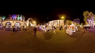 Holiday Christmas Festival of Lights HD 360&deg; Virtual Reality Video Southern California, Riverside