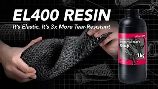 Смола Phrozen EL400 &mdash; эластичная и в 3 раза более прочная на разрыв &mdash; 3D-принтер Phrozen