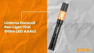 porter.com.py - Linterna Duracell Pen Light 7241 100lm LED AAAx2