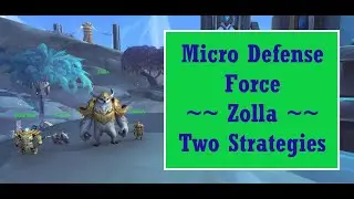 Micro defense Force (Zolla) -- Two Strategies