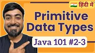 Primitive Data Types in Java | Hindi | Java 101 [2-3]