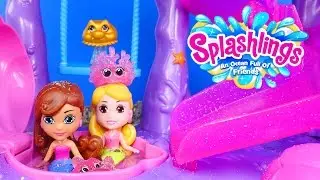 Zumi and Splashlings Beach Coral Playground Toy Mermaids Opening - DCTC Puppy