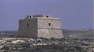 Driving Through Dwejra, Gozo: Azure Window & Inland Sea - July 2001