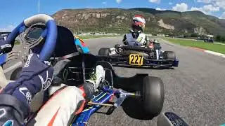 Petra Milosavljević - karting WSK EuroTrophy Sarno Italy, trening sesija 03.09.2025 Rotax junior