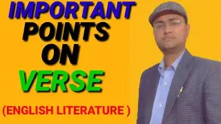 What is Verse| blank verse | free verse #english #education #tgtpgtenglihs