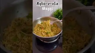 Aglio-e-olio maggi recipe #shortsvideo