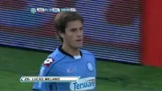 Gol de Melano. Independiente 1 - Belgrano 2. Torneo Inicial 2012. Fecha 15. F&uacute;tbol Para Todos