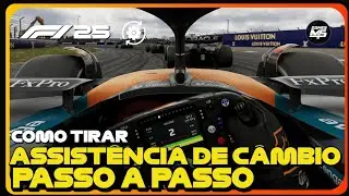 COMO TIRAR A ASSISTÊNCIA DO CÂMBIO NO F1 2025 ? DICAS DE CALIBRAÇÃO, SETUP. FÁCIL E PRÁTICO