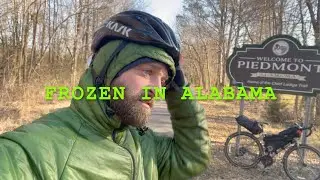 Freezing Temperatures on Alabama's Longest Rail Trail | A Bike Ride On The Chief Ladiga Trail
