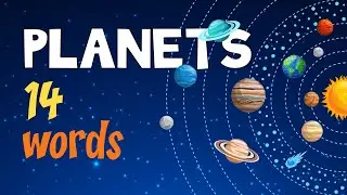 Planets in English - Solar System Vocabulary | Minimal English