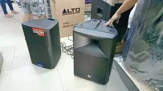 Alto vs B3  mas malakas Ang B3 400watts  Alto 2500watts layo Ng agwat nila.