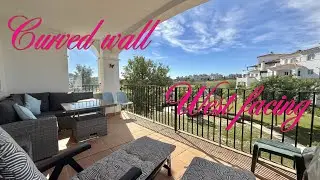 Curved wall, west facing ☀️ Hacienda Riquelme HR577