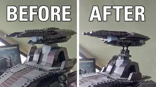 Customizing the MEGA BLOKS HALO Scarab Turret