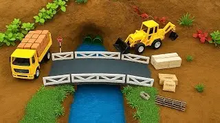 Amazing Miniature River Bridge Build 🌉 | Satisfying DIY