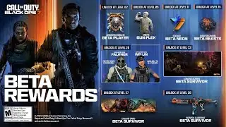 ВСЕ награды за бета-версию Black Ops 7: демонстрация игрового процесса&hellip; (оператор, чертеж и много...