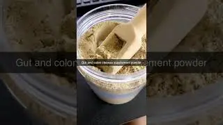 Gut and colon cleanse supplement powder
