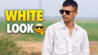 Simple White Look 😎 | Desi Style Vlog That Hits Different 🔥