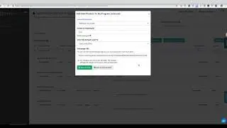 Adding Internal Product To Partner Program