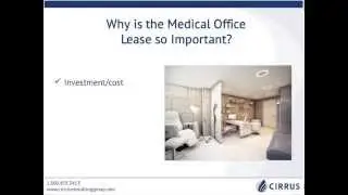 Webinar: Medical Office Lease Negotiation Strategies | Cirrus Consulting Group