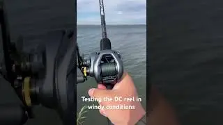Testing Shimano DC Curado 201HG reel in windy conditions #baitcasting #fishing #summer #bassfishing