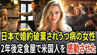 日本で捨てられたアメリカ女性、2年後アメリカでツケ定食屋で人生逆転