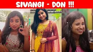 Sivangi Fun Vijay Tv cook with komali | sivaangi krishnakumar Viral Video | ashwin kumar sivangi