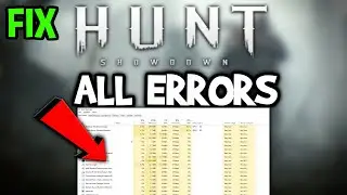 Hunt Showdown  &ndash; How to Fix All Errors &ndash; Complete Tutorial