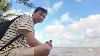 How I Record Ocean Ambience with Beach Crowd Sounds | Behind the Scenes 🌊🏖️